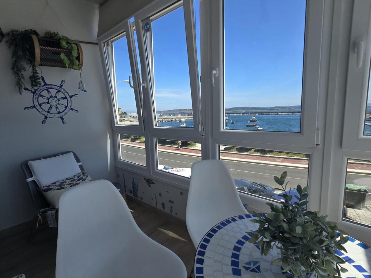 Muxia Apartamento Enfrente Al Puerto 4 Personas Exterior foto