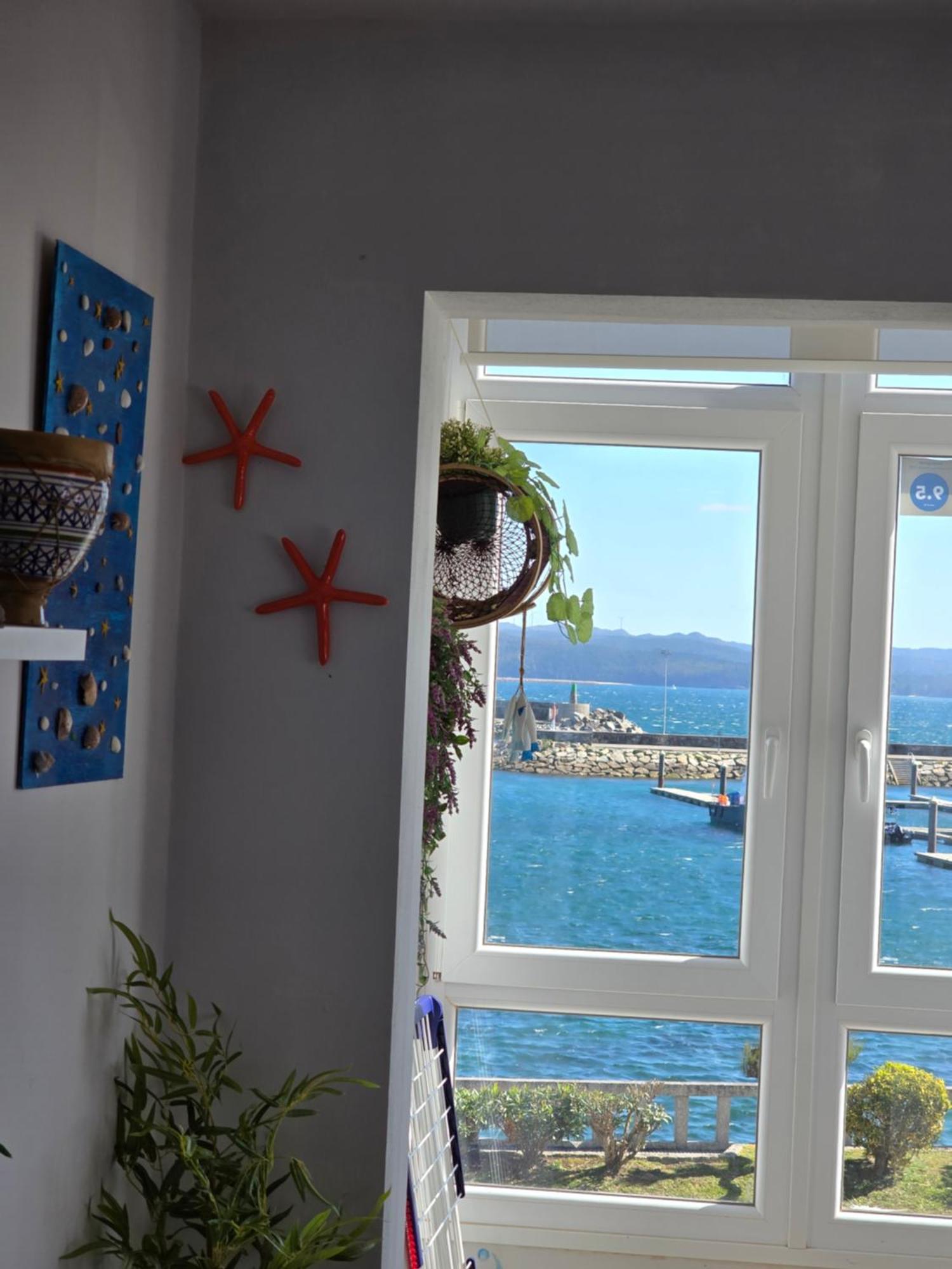 Muxia Apartamento Enfrente Al Puerto 4 Personas Exterior foto